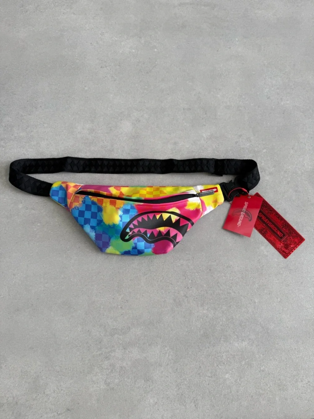 NWT SPRAYGROUND Vivid Livid & Splivid crossbody/waist bag